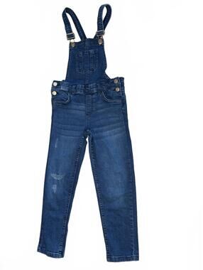 George 6 Blue Denim Overall Jeans